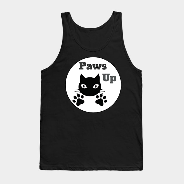 Cat Life - Paws Up Tank Top by Sleepy Time Tales